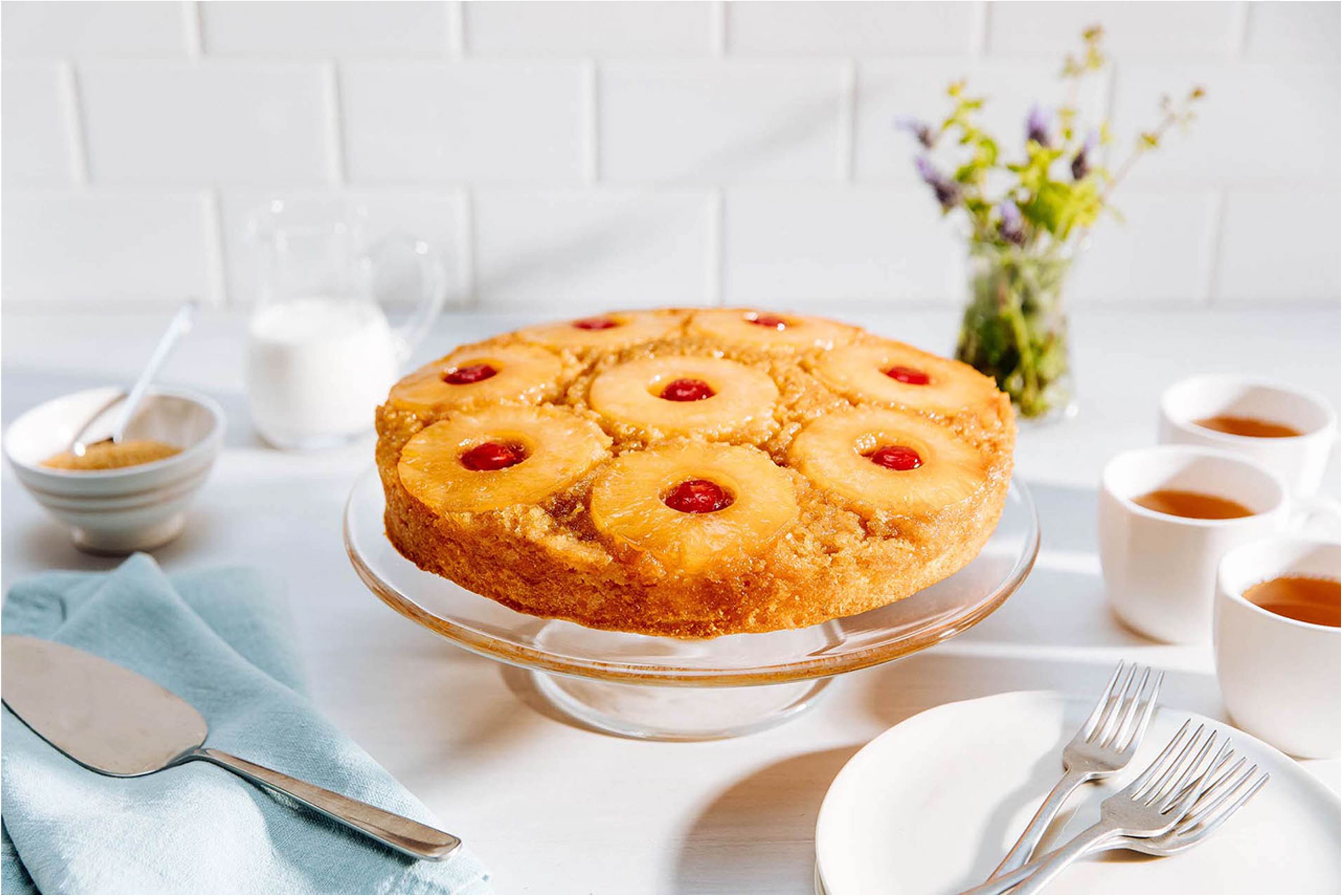 Pineapple upside-down cake