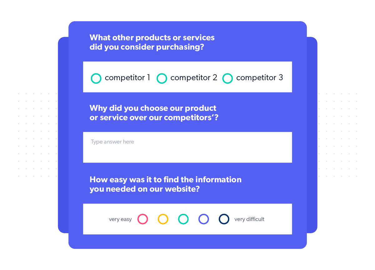 product survey questions